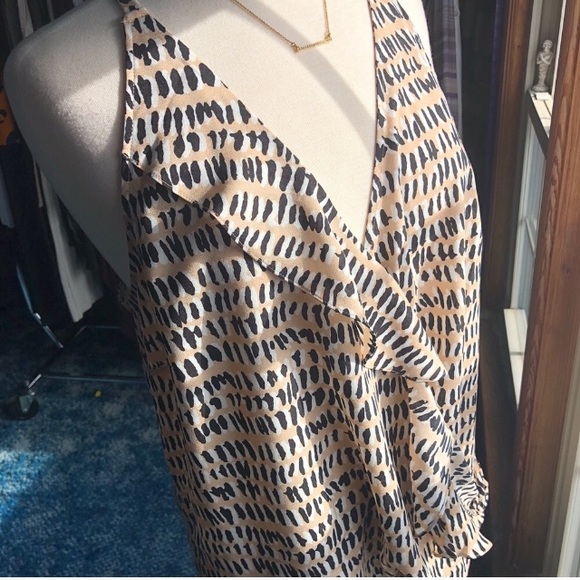 Ruffle Front Racerback Top! - Picture 2 of 3